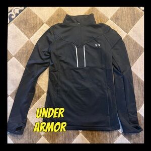 Under Armour Black Quarter-Zip Top